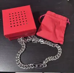 たむろ様専用 dieselシルバー ステンレススチール ネックレス