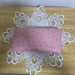 ピンク 長財布