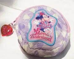 【新品】ミニーのファンダーランド カプセルトイ ミニポーチ 紫 ディズニー