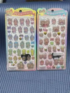 Monchhichi モンチッチ　うるちゅふポップシール セット