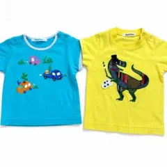 familiar Tシャツ 2枚セット 70cm、80cm ファミリアのサムネイル