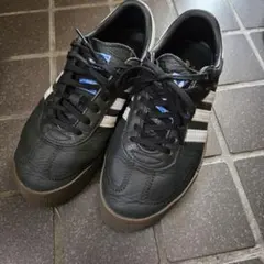 adidas サンバローズ　23.5cm　厚底　レザー　黒