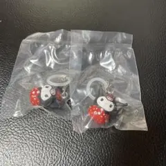 サンリオキャラクターズ　いちごめじるしアクセサリー　クロミ　2個セット
