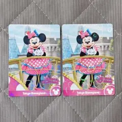 ⭐︎ ディズニー　パルパルーザ　ミニファン　コレクションカード　ミニー