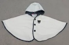 [ミキハウス]デザインポンチョ  フリーサイズ