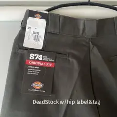 【新品未着用/米国購入】Dickies 874 ワークパンツ W33 L32