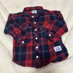 チェック柄シャツ