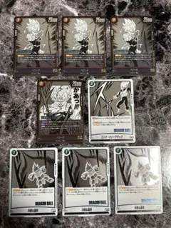 ドラゴンボール　カード　マンガブースター01　ベジータ8枚セット