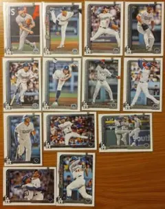 Topps Dodgers ドジャース 13枚セット