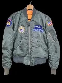 フルパッチ！70s 米軍実物L-2B 7448J M ビンテージUSAF 空軍