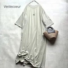 Veritecoeur ヴェリテクール リネンギャザーチュニック ワンピース F