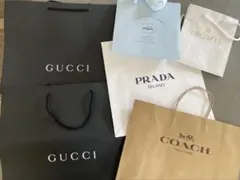 PRADA GUCCI COACH ショッパー紙袋まとめ