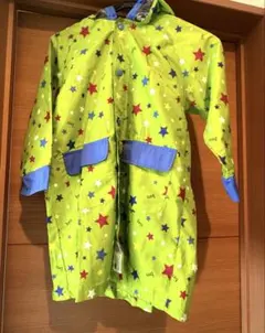 BRANSHES レインコート　120 収納袋付き　星柄