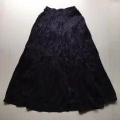 イネス・ド・ラ・フレサンジュ×ユニクロ 水玉 パープル×レッド スカート