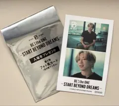 BE:FIRST映画特典BE THE ONE フォトカード