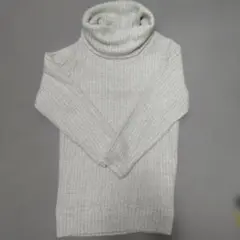 CECIL McBEE ラメ入りタートルネックセーター M