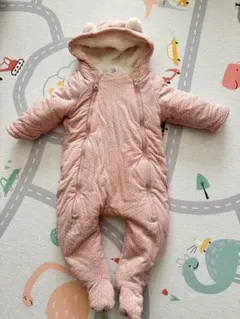 baby GAP ピンク ドット柄 中綿コート