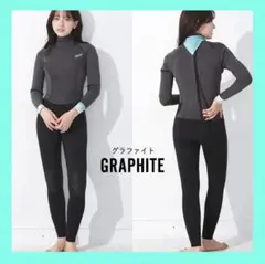 ROXY ロキシー3ミリウェットフルスーツ 黒 リーフパターンM - メルカリ