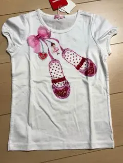 新品♡ミキハウス 半袖Tシャツ スワロフスキー リーナ 110