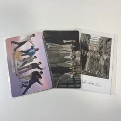 BTS 集合 トレカ チェキ アルバム特典 Be Galaxy 3枚 まとめ売り