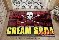 クリームソーダ　CREAM SODA　フロアマット　玄関マット　ラグ