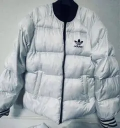アディダス オリジナルス ダウン リバーシブル M