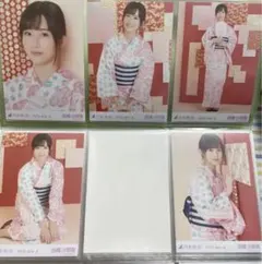 乃木坂46 掛橋沙耶香 生写真 浴衣2019 5種コンプのサムネイル