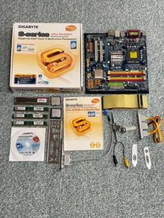 GIGABYTE GA-G33M-DS2R 他 CPU、メモリ セットのサムネイル