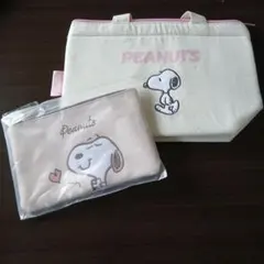 PEANUTS スヌーピー 保冷バッグ&ポーチセット 新品未使用