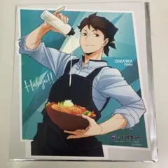 大戸屋　ハイキュー‼︎コラボ　ビジュアルボード　及川徹