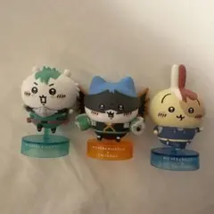 僕のヒーローアカデミア × ちいかわ フィギュアマスコット 全3種セット　ガチャ