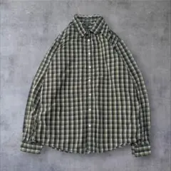 【Eddie Bauer】US輸入アメリカ古着チェック柄メンズ長袖シャツアメカジ