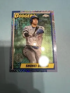大谷翔平 Topps Chrome Silver pack Aqua /199