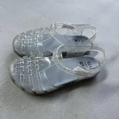 BREEZE クリア メッシュサンダル 17cm