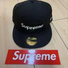 Supreme mesh cap メッシュ キャップ 7 1／2 ブラック