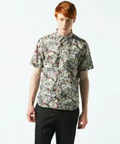 THE MAYFLOWER PRINT SHORT SHIRT