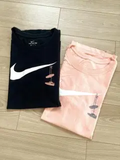 Nike Tシャツ 2枚セット　ブラック/ピンク　Mサイズ