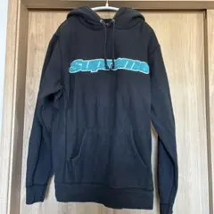 Supreme センターパイルロゴ ティファニーブルー パーカー M - メルカリ