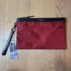 【未使用品】マイケルコース TRAVEL クラッチバッグ レッド