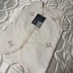 ホワイトリボン刺繍スリーパー