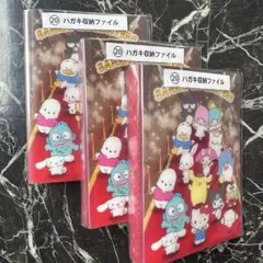 サンリオ 当たりくじ サンリオキャラクター大賞 ハガキ収納ファイル 3点