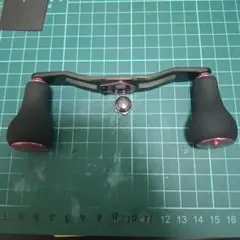 IXA KTF オフセットカーボンハンドル80mm左ハンドル シマノ用 パープル