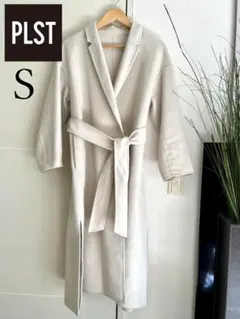 PLST アイボリー ロングコート S