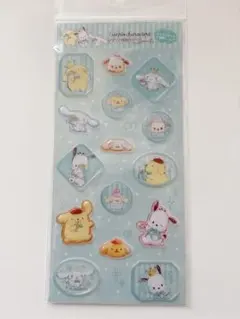 サンリオ　すりガラス風シール