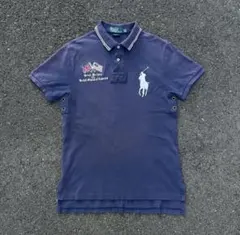 Polo by Ralph Lauren ポロシャツ 青 スペイン国旗 - メルカリ