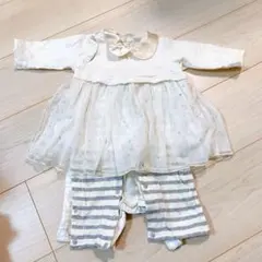 Kids Zoo ロンパース　70cm アイボリー