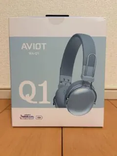 AVIOT ノイズキャンセリングヘッドホン ブルー WA-Q1