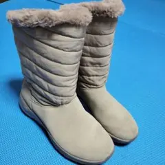 お値下げしました！超美品！SKECHERS ベージュファー付きブーツ