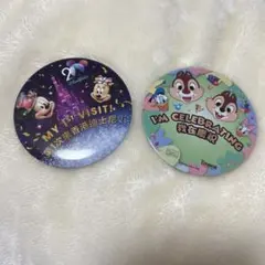 香港ディズニー 缶バッジ
