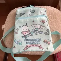 シナモロール ポチャッコ サコッシュ ショルダーバッグ